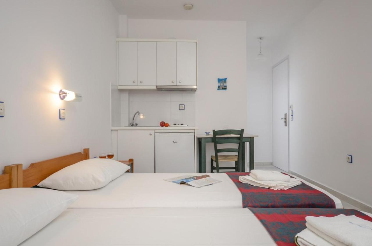 Nostos Studios At Saint George Beach Agios Georgios Chora Naxos Town Naxos City Екстериор снимка