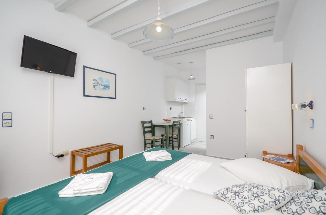 Nostos Studios At Saint George Beach Agios Georgios Chora Naxos Town Naxos City Екстериор снимка