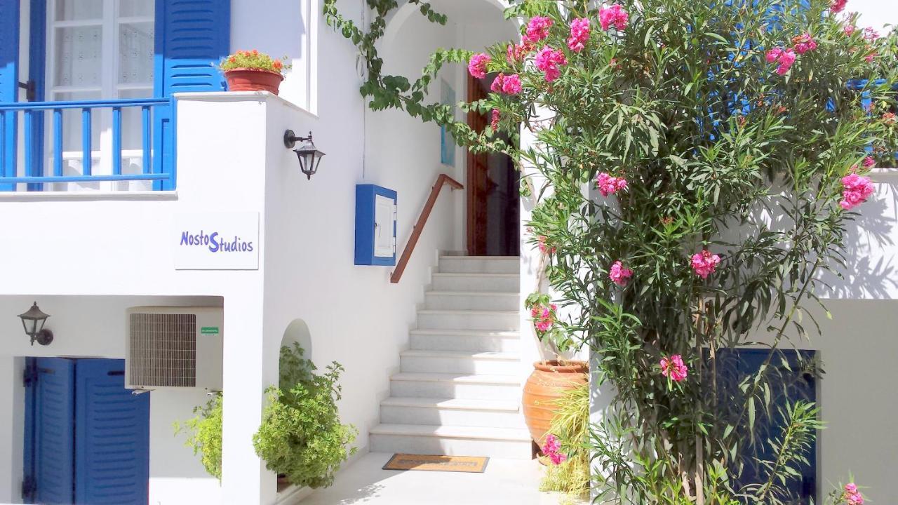 Nostos Studios At Saint George Beach Agios Georgios Chora Naxos Town Naxos City Екстериор снимка