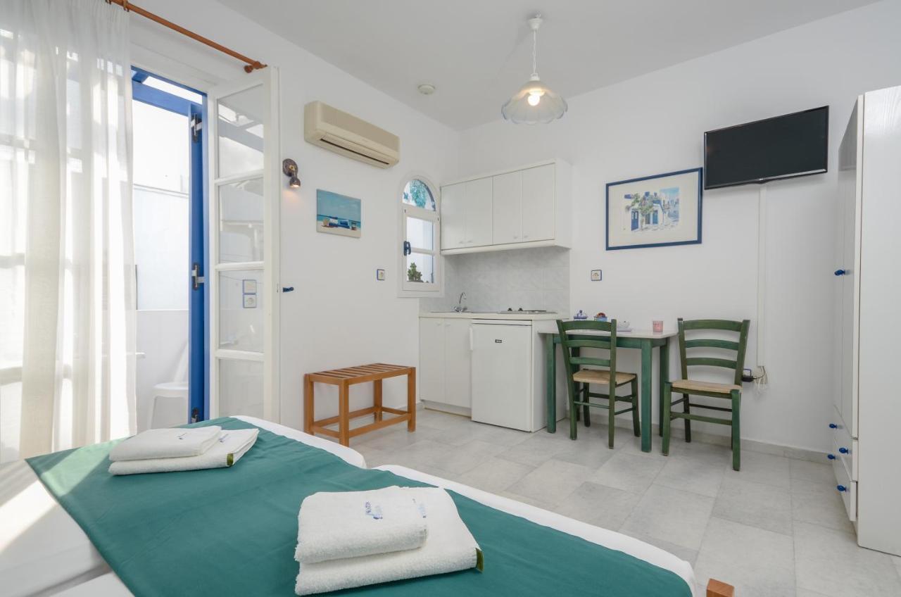 Nostos Studios At Saint George Beach Agios Georgios Chora Naxos Town Naxos City Екстериор снимка